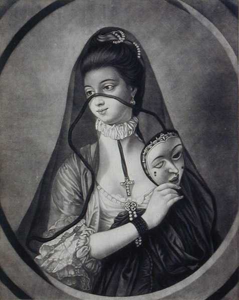 The Fair Nun Unmasked, Engraved by Carington Bowles by Henry Robert (after) Morland