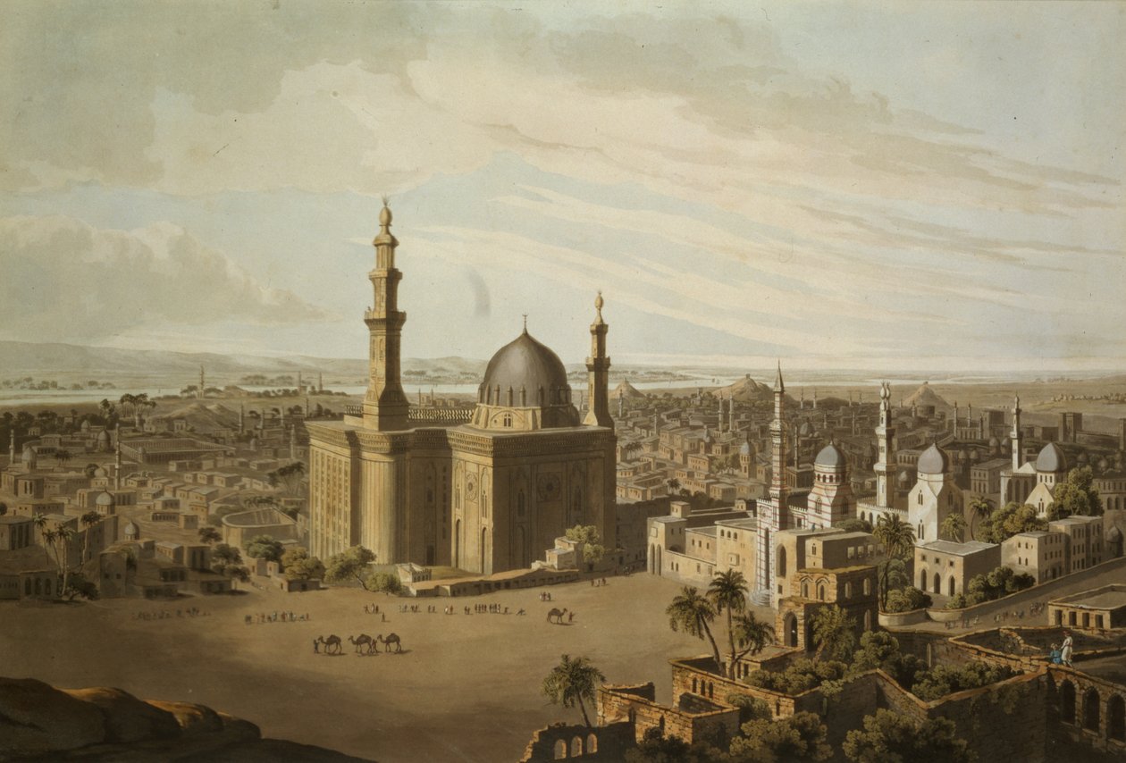 View of Grand Cairo, Engraved by Daniel Havell, 1809 by Henry Salt