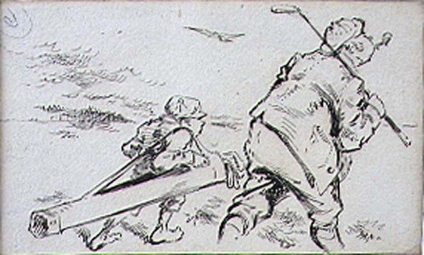 The Bumbling Golfer by Henry Sandercock