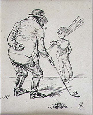The Last Putt, illustration from 