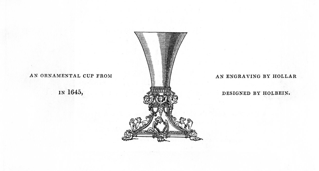 Ornamental Cup, 1645, 1843 by Henry Shaw