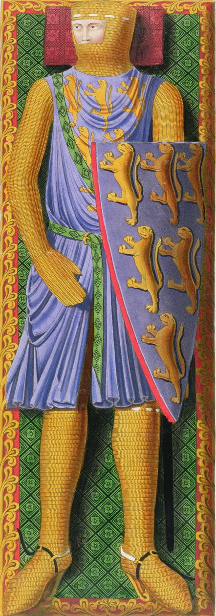 William Longespee, 1st Earl of Salisbury (d.1226) by Henry Shaw