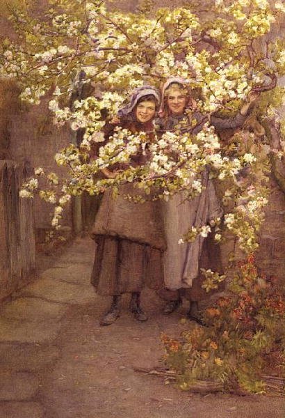 Apple Blossom by Henry Silkstone Hopwood