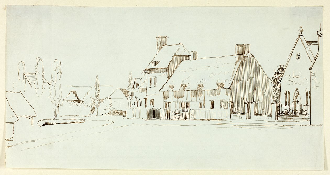 The Village Church by Henry Stacy Marks
