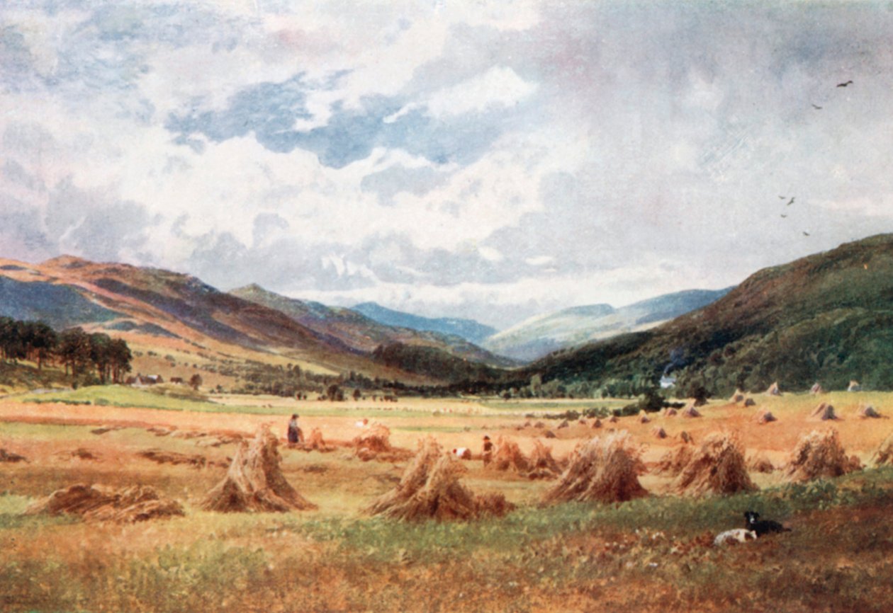 Looking up Glen Lochy near Killin, Perthshire by Henry Sutton Palmer