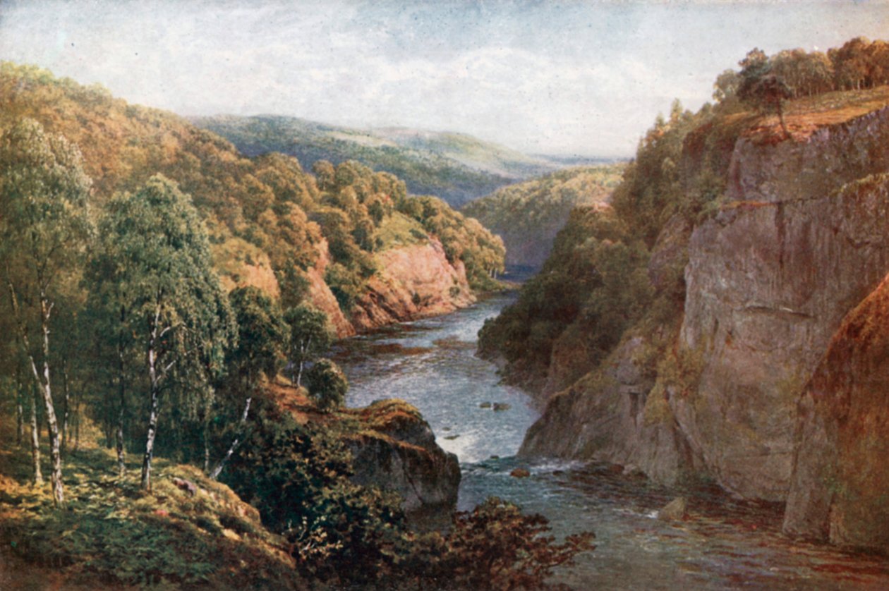 The River Glass near Beauty, Inverness-Shire by Henry Sutton Palmer