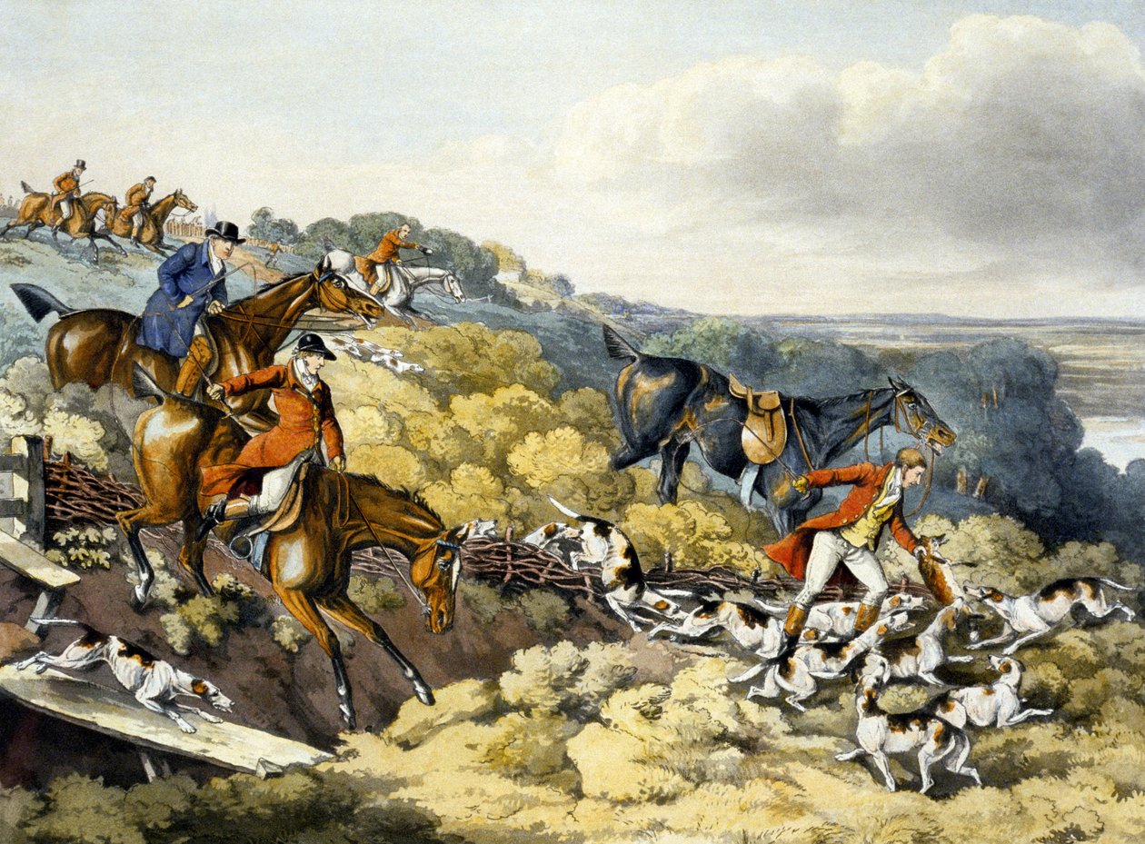 The Death by Henry Thomas (after) Alken