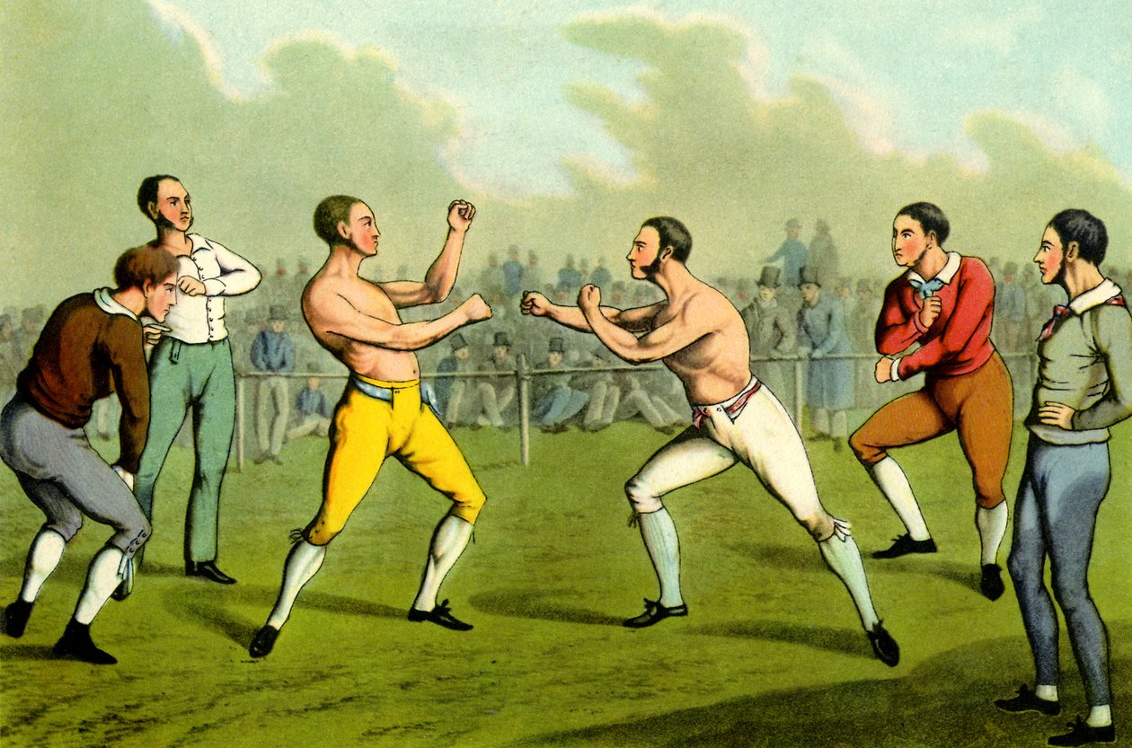Bare-Knuckle Boxing by Henry Thomas Alken
