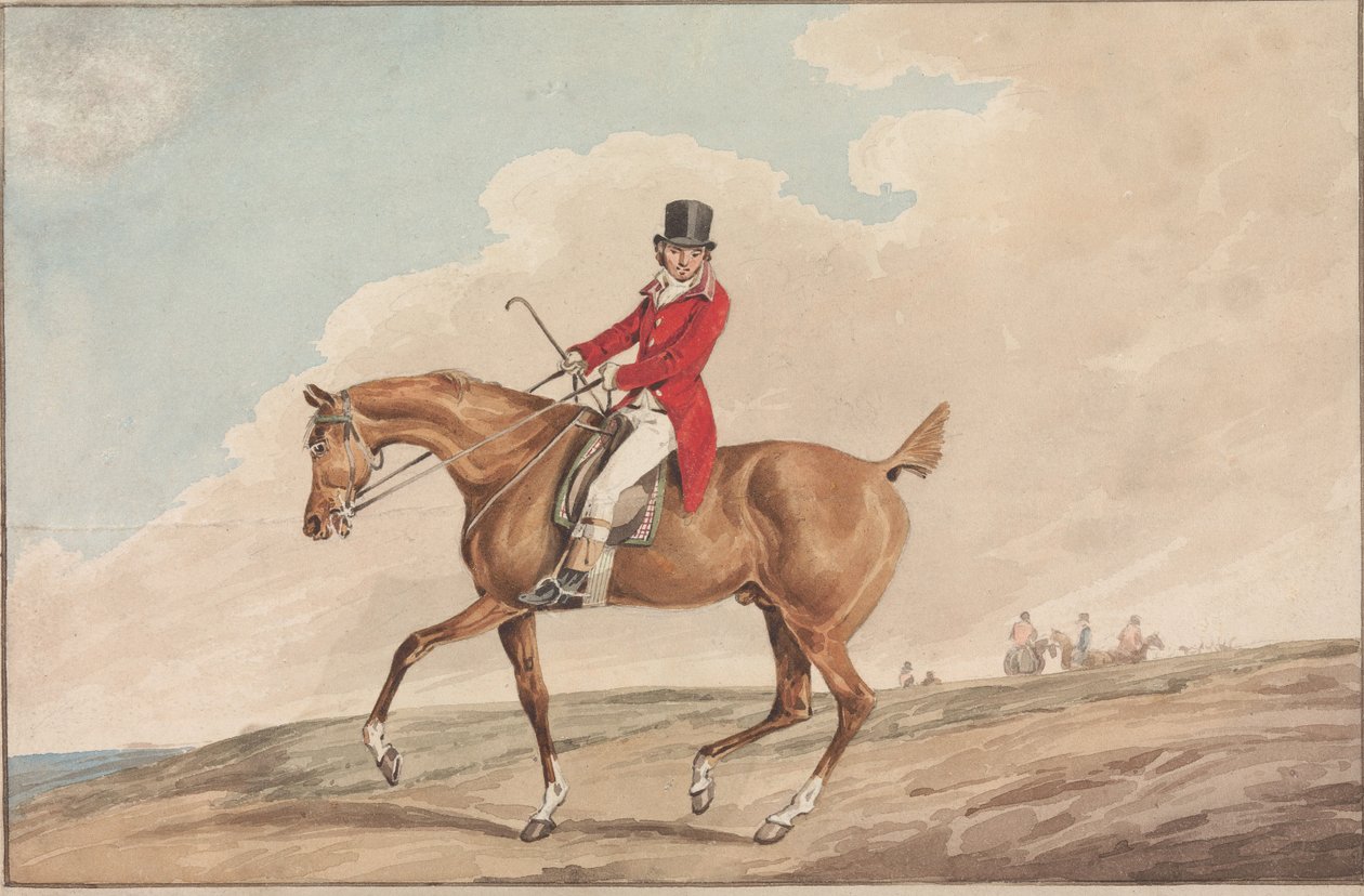 “Doing the Thing: and the Thing Done:” Morning. Turning Out in Prime Twig. Doing the Least You Can by Henry Thomas Alken