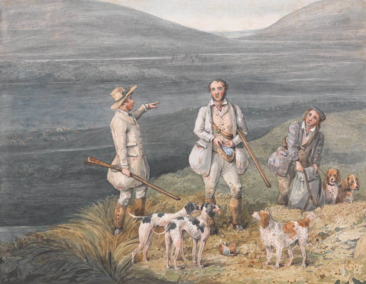 Grouse Shooting: The Right Sort by Henry Thomas Alken