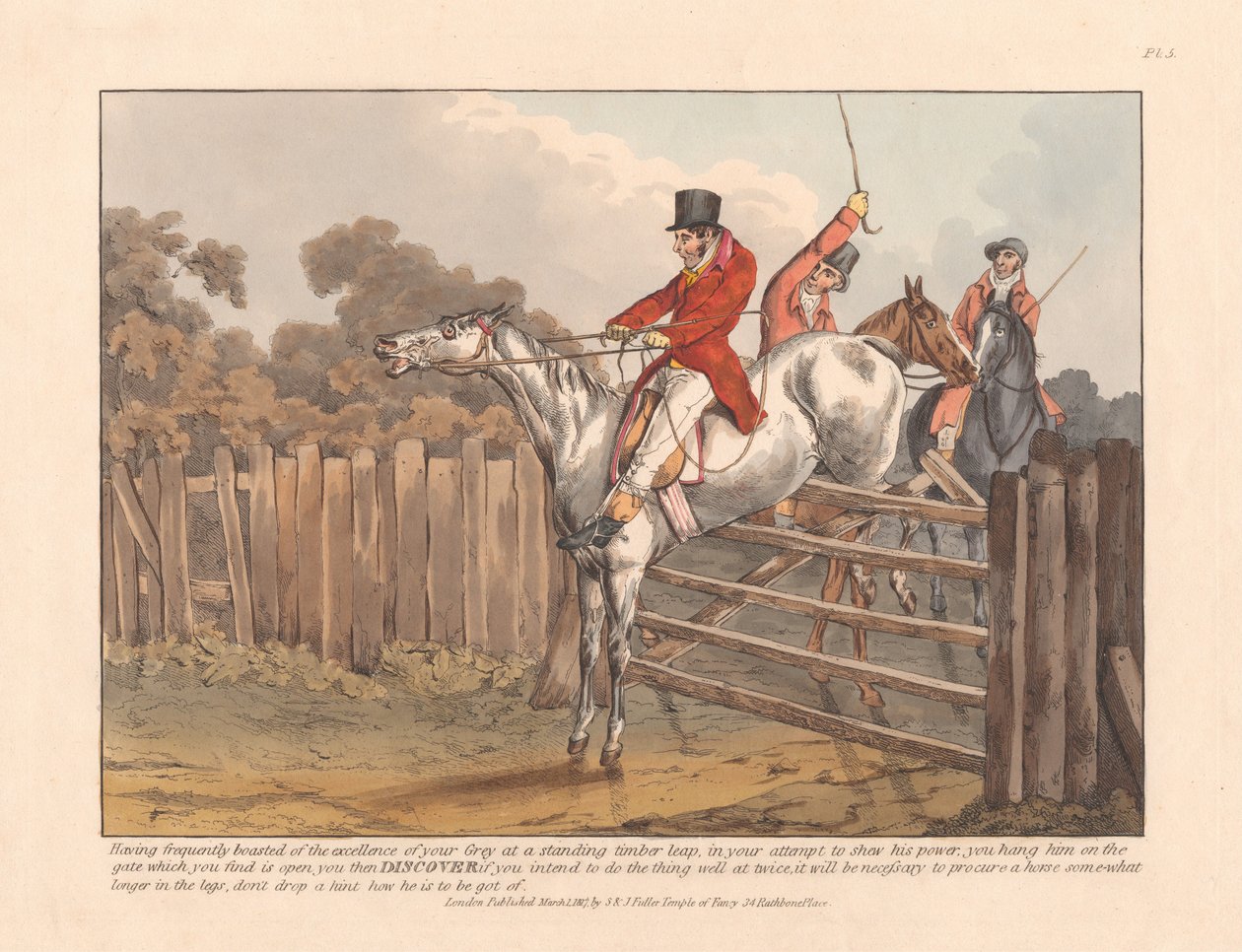[Hunting Discoveries] ... Discover if you intend to do the thing well ... by Henry Thomas Alken