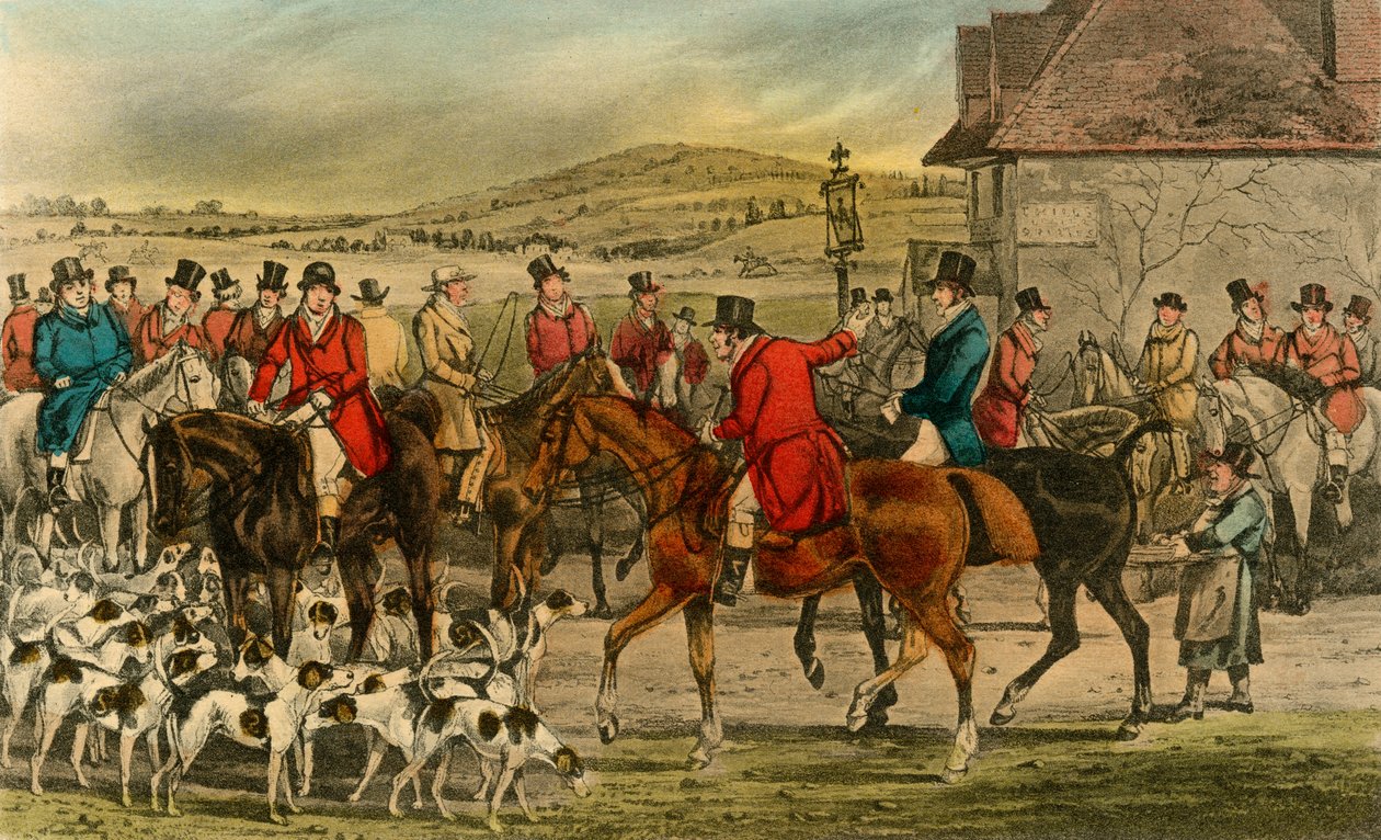 Mr. Jorrocks Introduces the Yorkshireman to the Surrey by Henry Thomas Alken