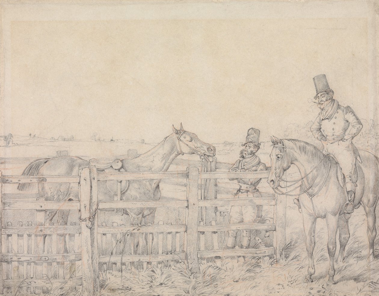 “Sporting Notions”: ‘I Have a Notion That My Horse Looks Like 40 Guineas in the Pound’ by Henry Thomas Alken