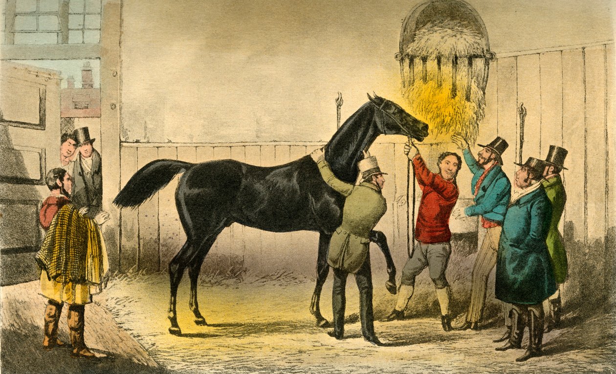 The Baron Vills His Wet, 1838 by Henry Thomas Alken