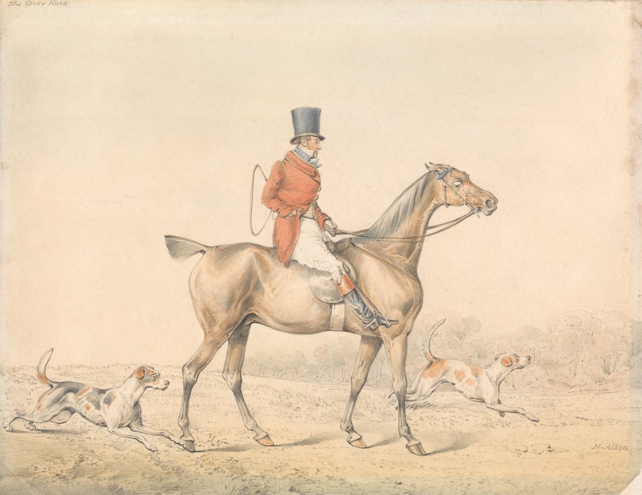 The Cover Hack by Henry Thomas Alken