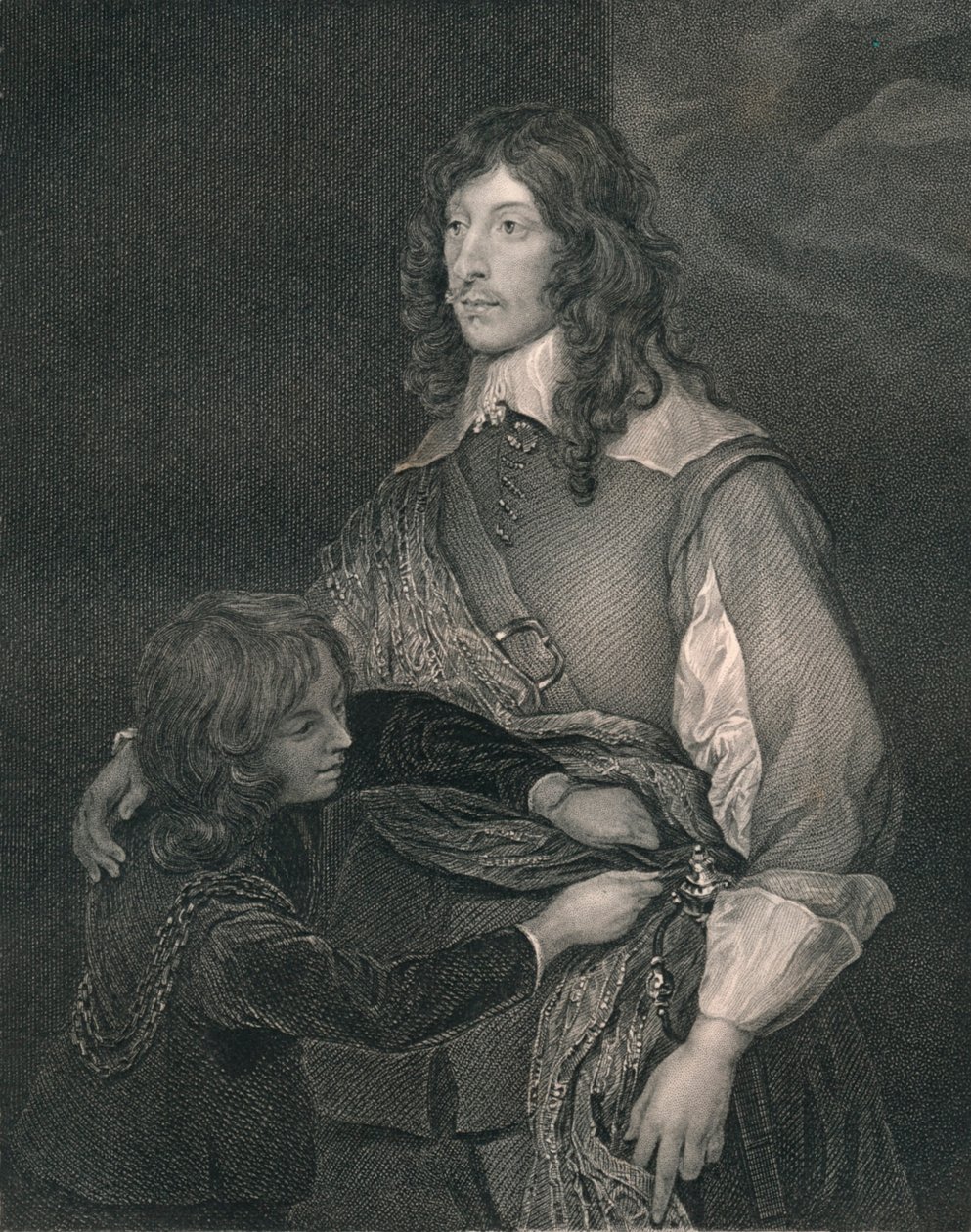 George, Lord Goring by Henry Thomas Ryall