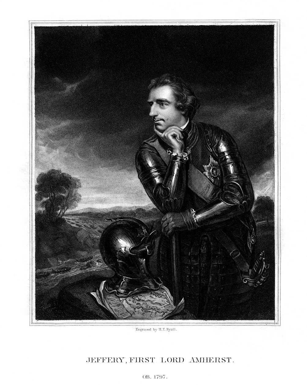 Jeffery Amherst, 1st Baron Amherst, Commander-in-Chief of the British Army by Henry Thomas Ryall