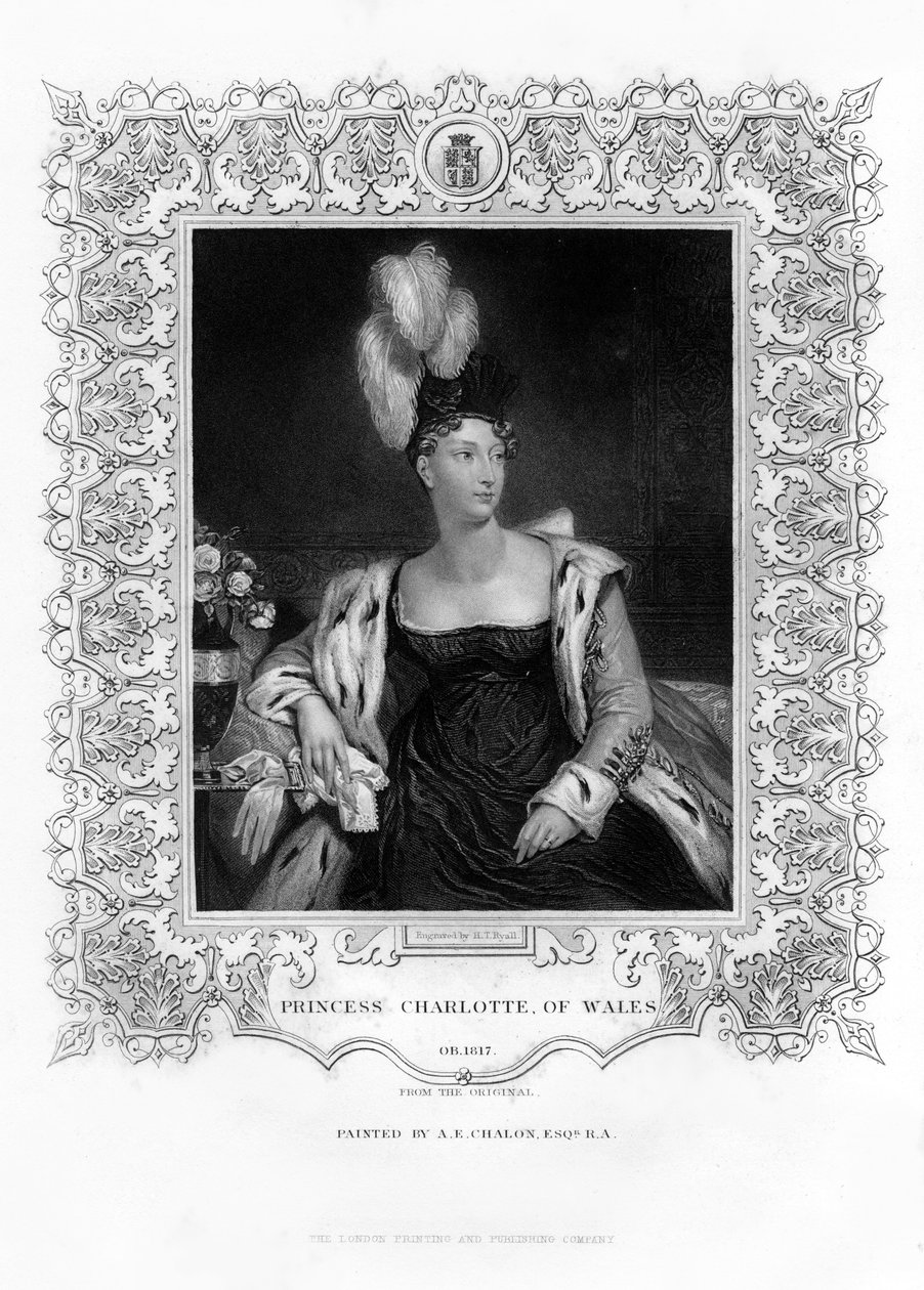 Princess Charlotte Augusta of Wales by Henry Thomas Ryall