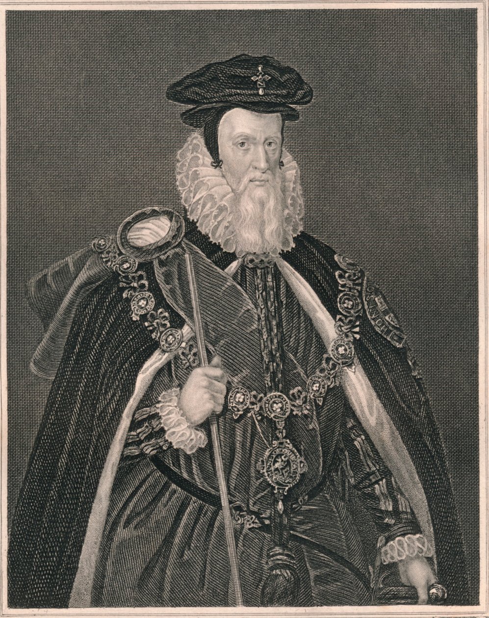 William Cecil, Lord Burghley by Henry Thomas Ryall