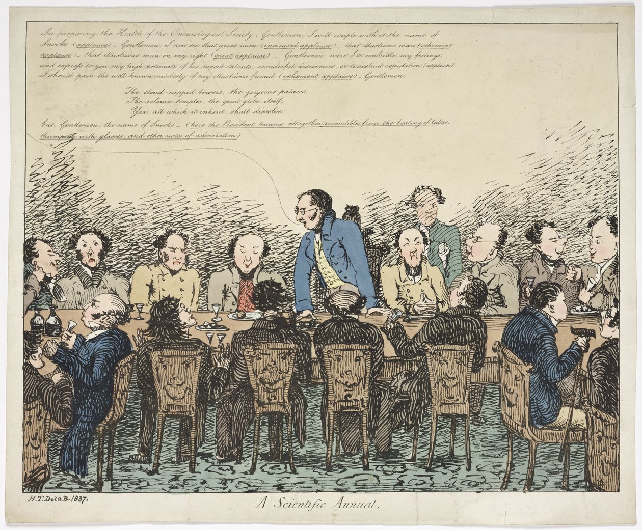 A Scientific Annual, 1837 by Henry Thomas after De La Beche
