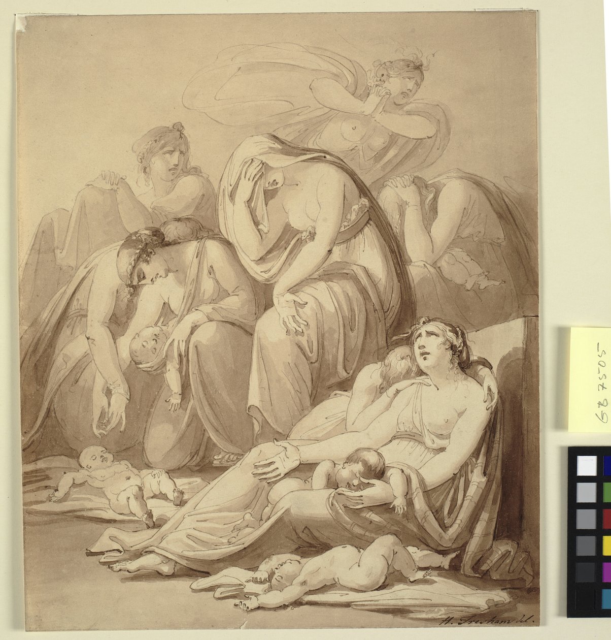 Mothers Lamenting after the Massacre of the Innocents by Henry Tresham