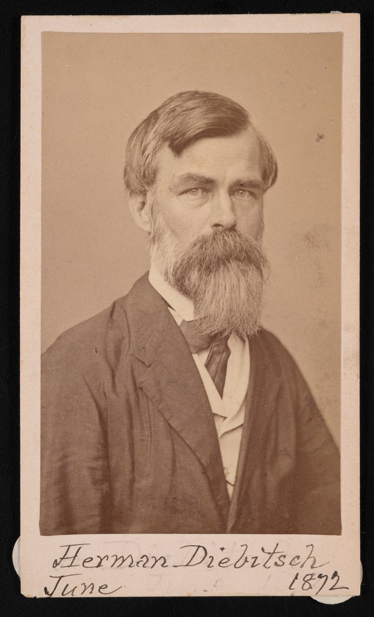 Portrait of Herman Henry Diebitsch by Henry Ulke