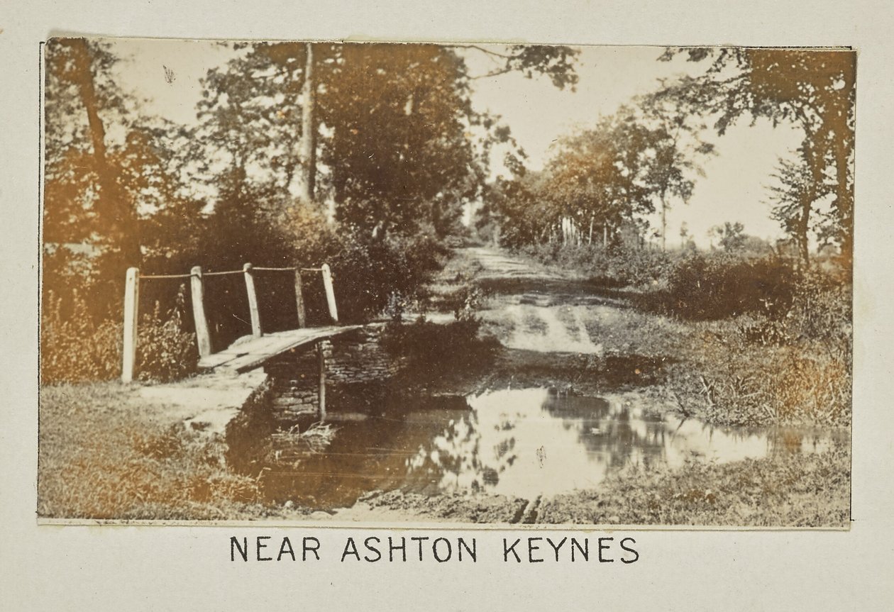 Near Ashton Keynes by Henry W. Taunt