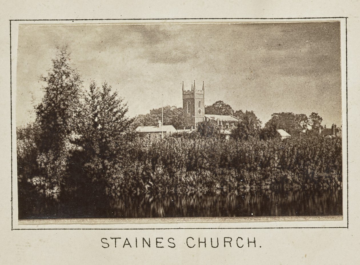 Staines Church by Henry W. Taunt