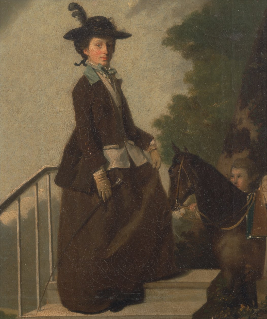 Elizabeth Bridgman, Sister of the Artist by Henry Walton