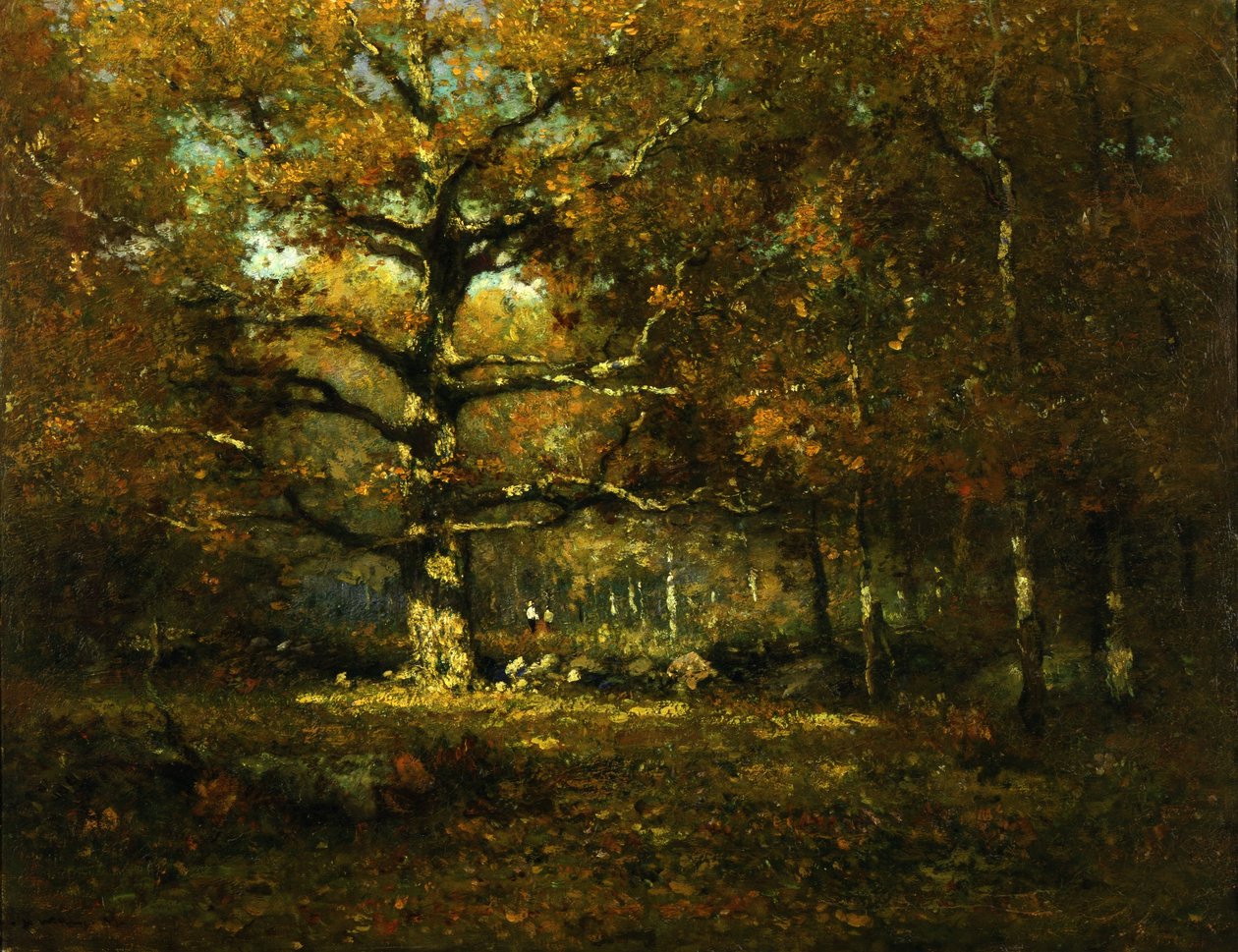 Connecticut Woods by Henry Ward Ranger