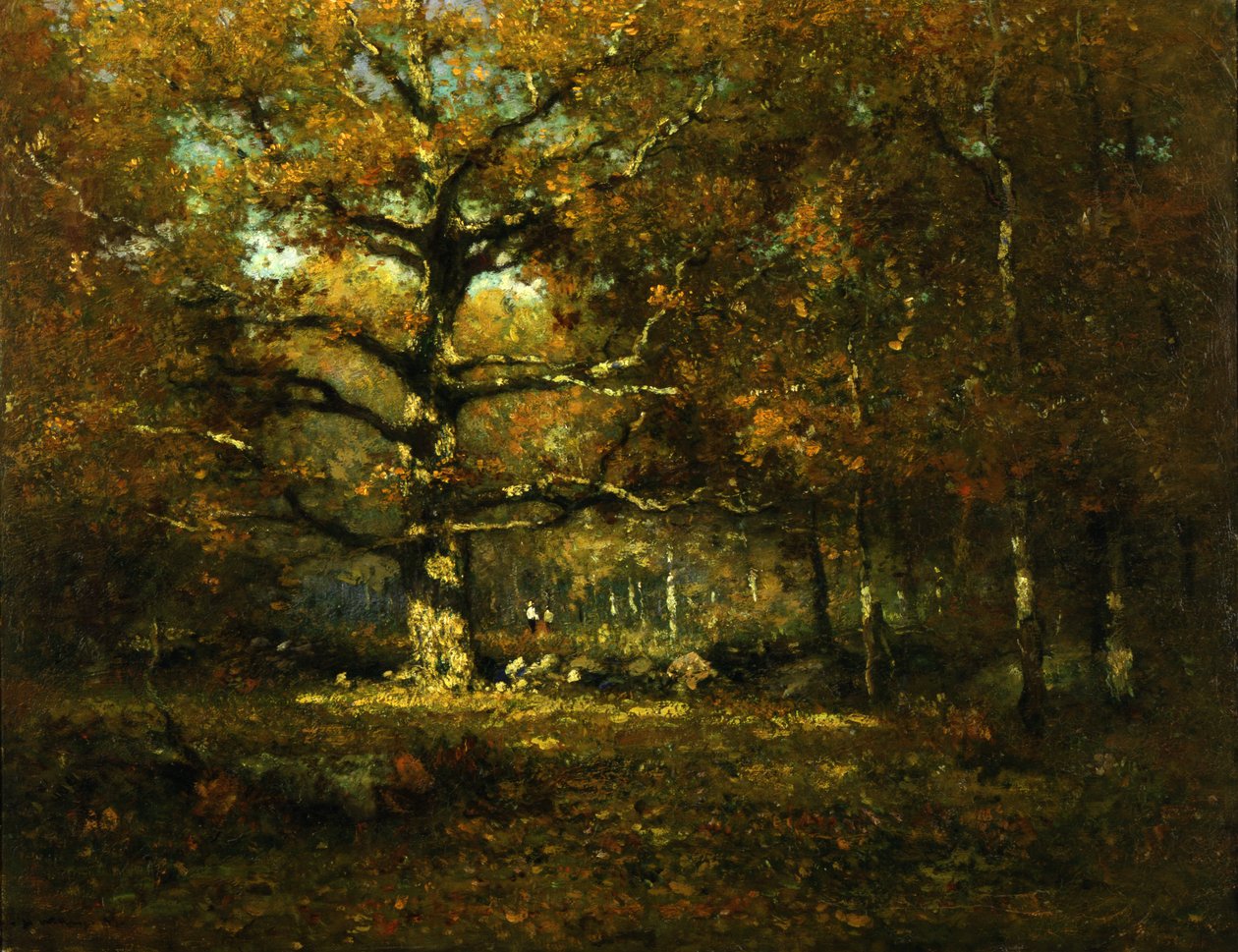 Connecticut Woods, 1899 by Henry Ward Ranger