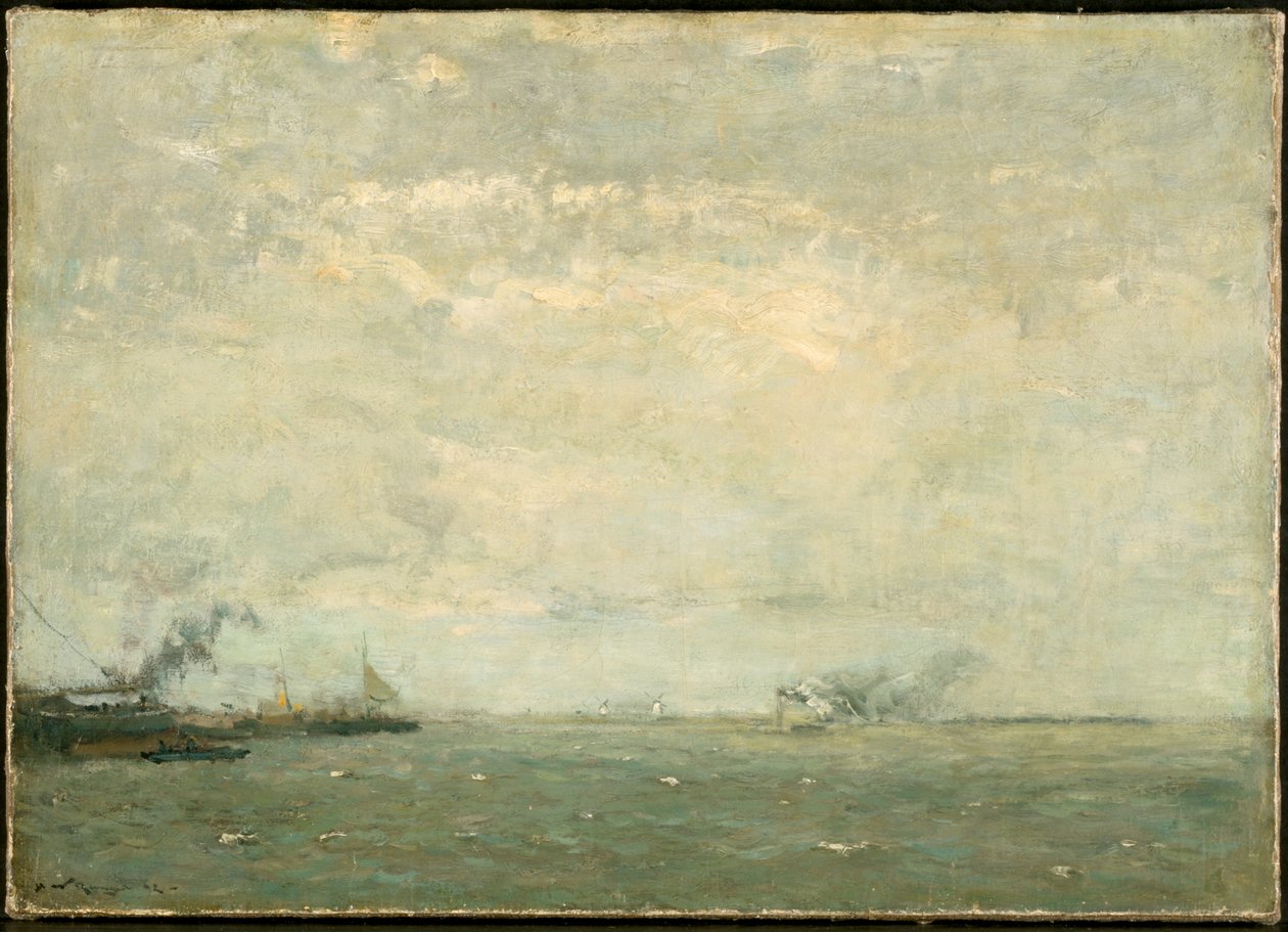 Seascape by Henry Ward Ranger: Premium art reproduction