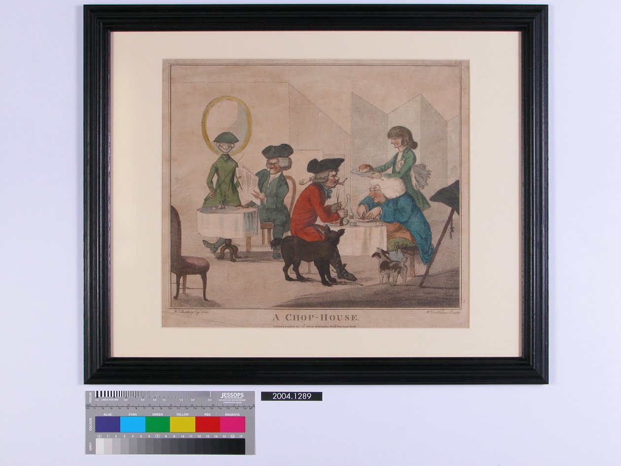 A Chop House, 1781 by Henry William Bunbury