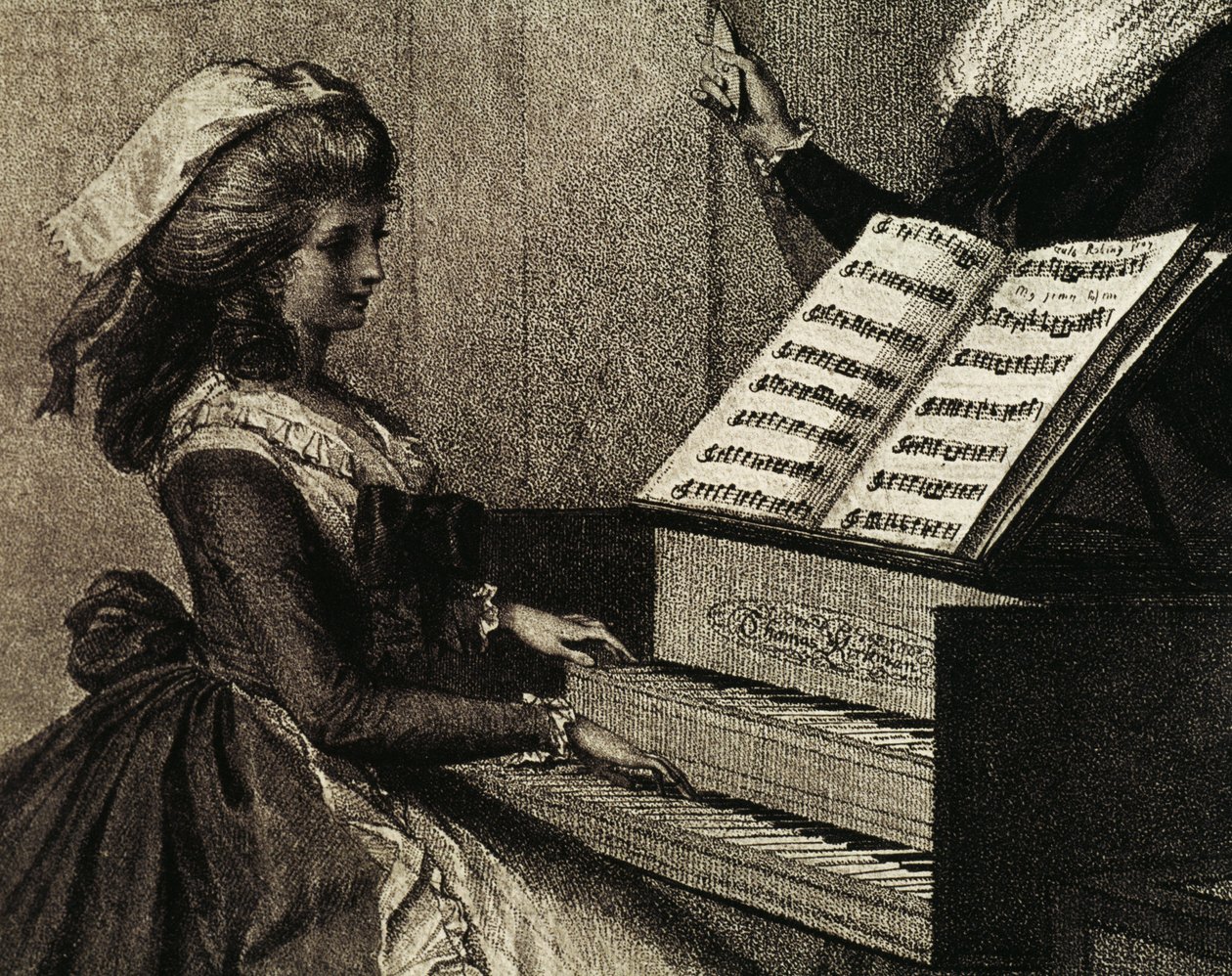 The Music Lesson by Henry William Bunbury