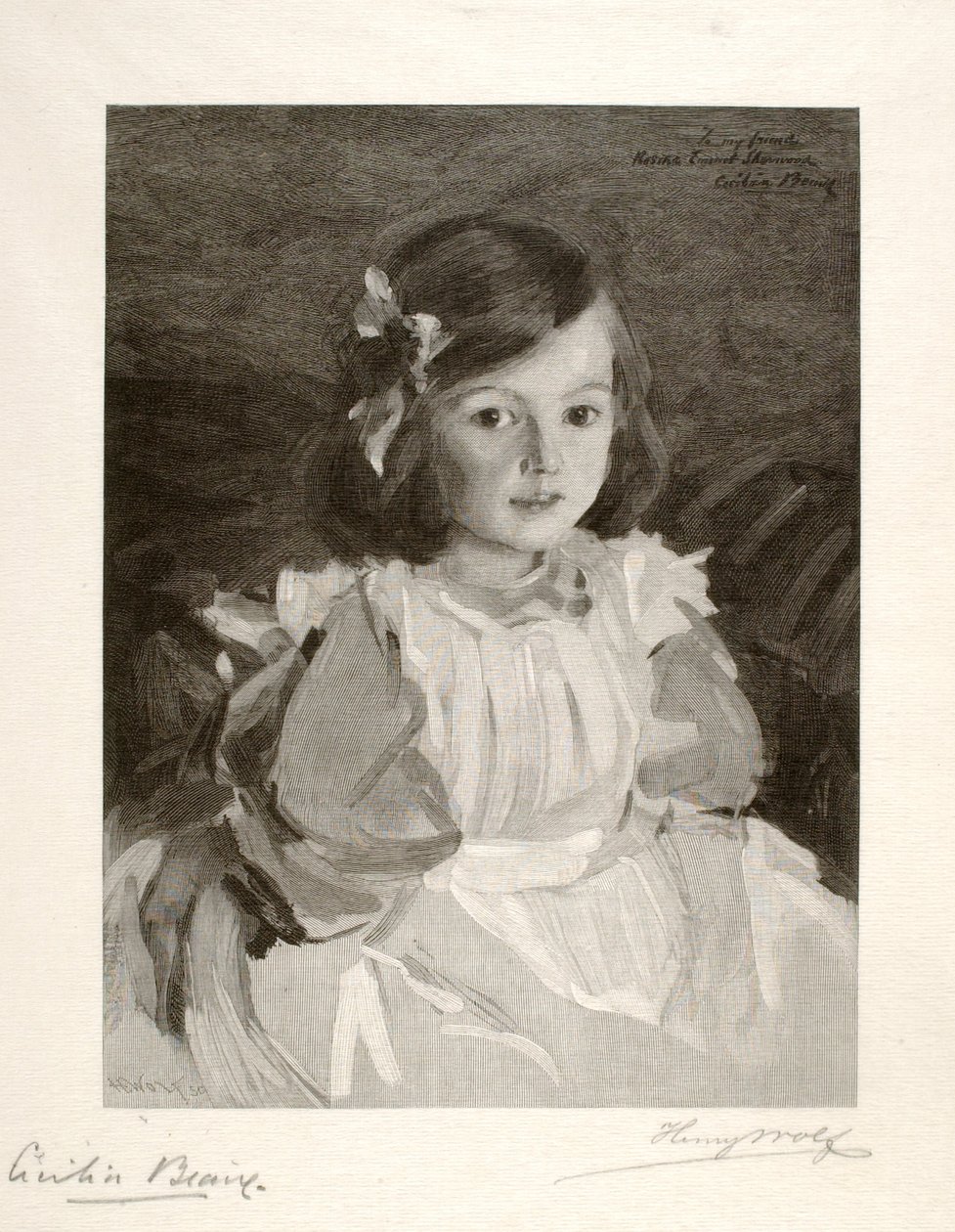 Cynthia Sherwood by Henry Wolf