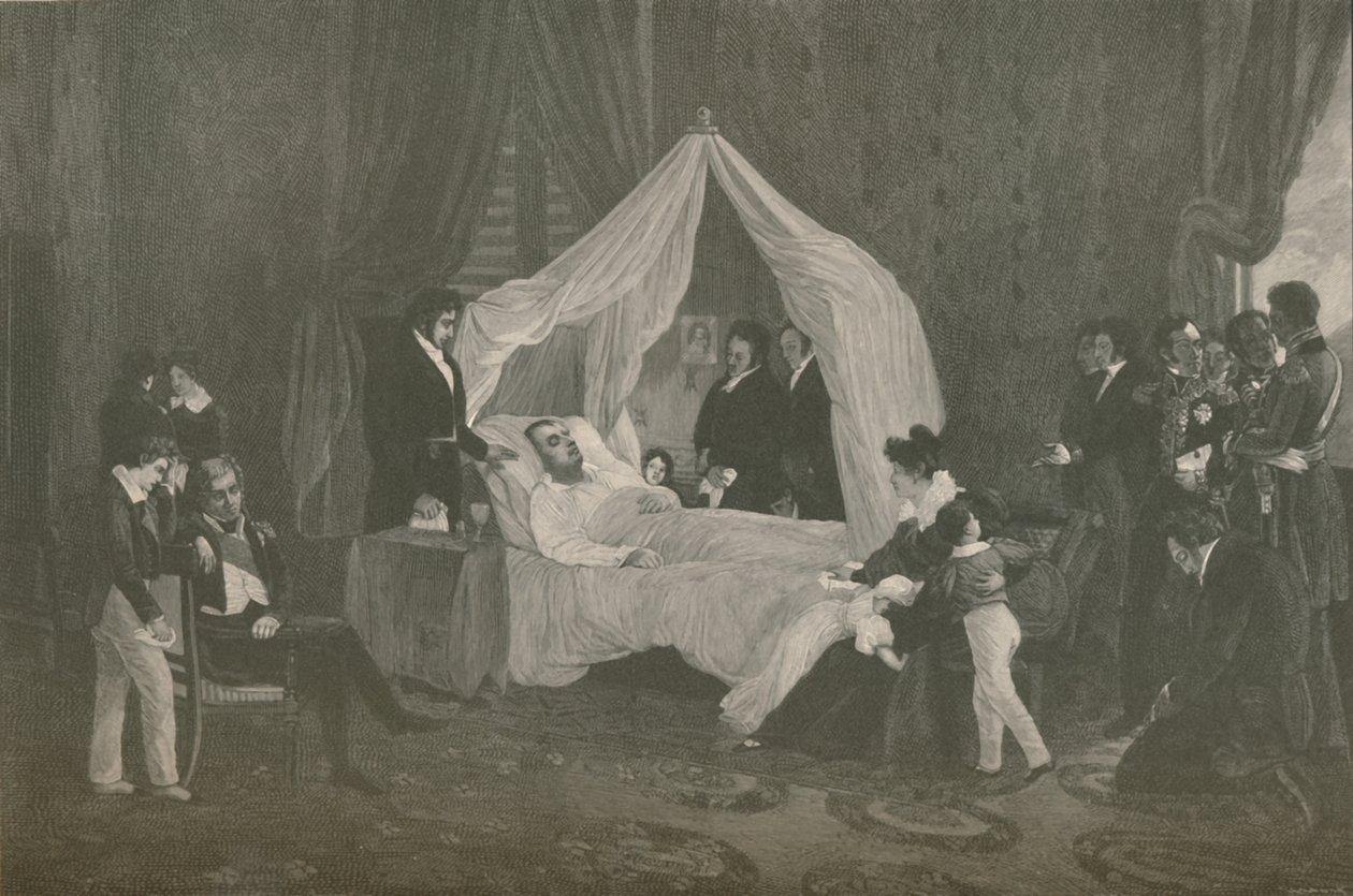 Death of Napoleon I by Henry Wolf