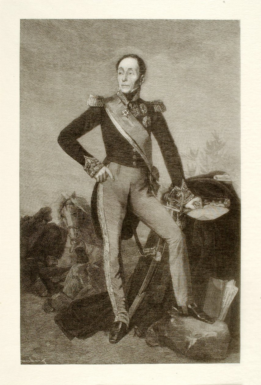 Emmanuel, Marquis de Grouchy by Henry Wolf