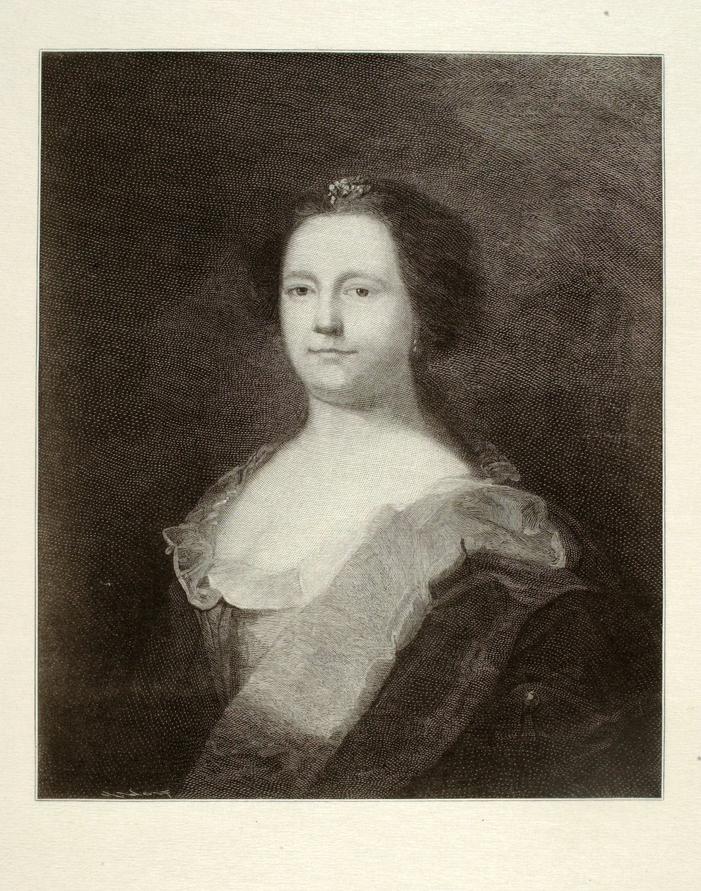 Mrs. Deborah Franklin by Henry Wolf