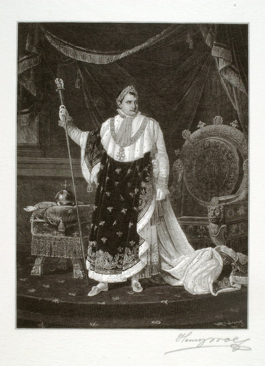 Napoleon as Emperor by Henry Wolf