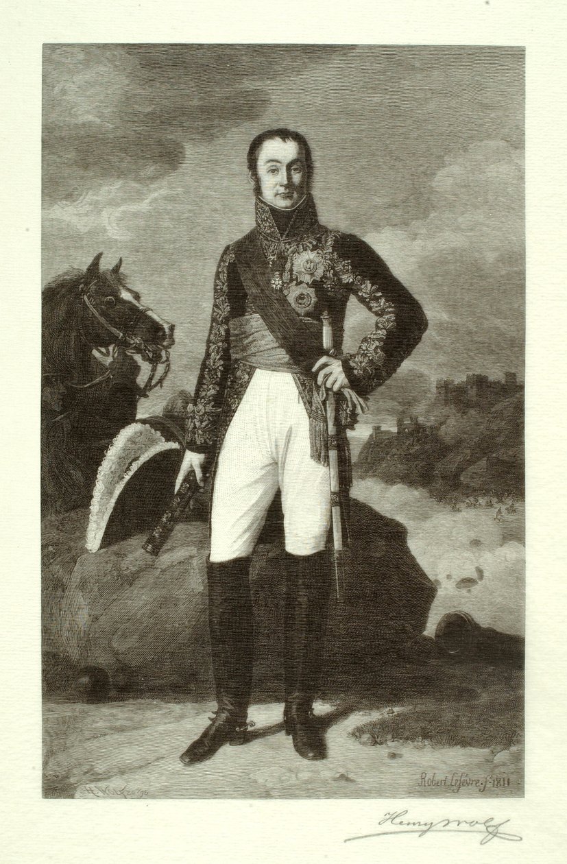 Nicolas Charles Oudinot by Henry Wolf