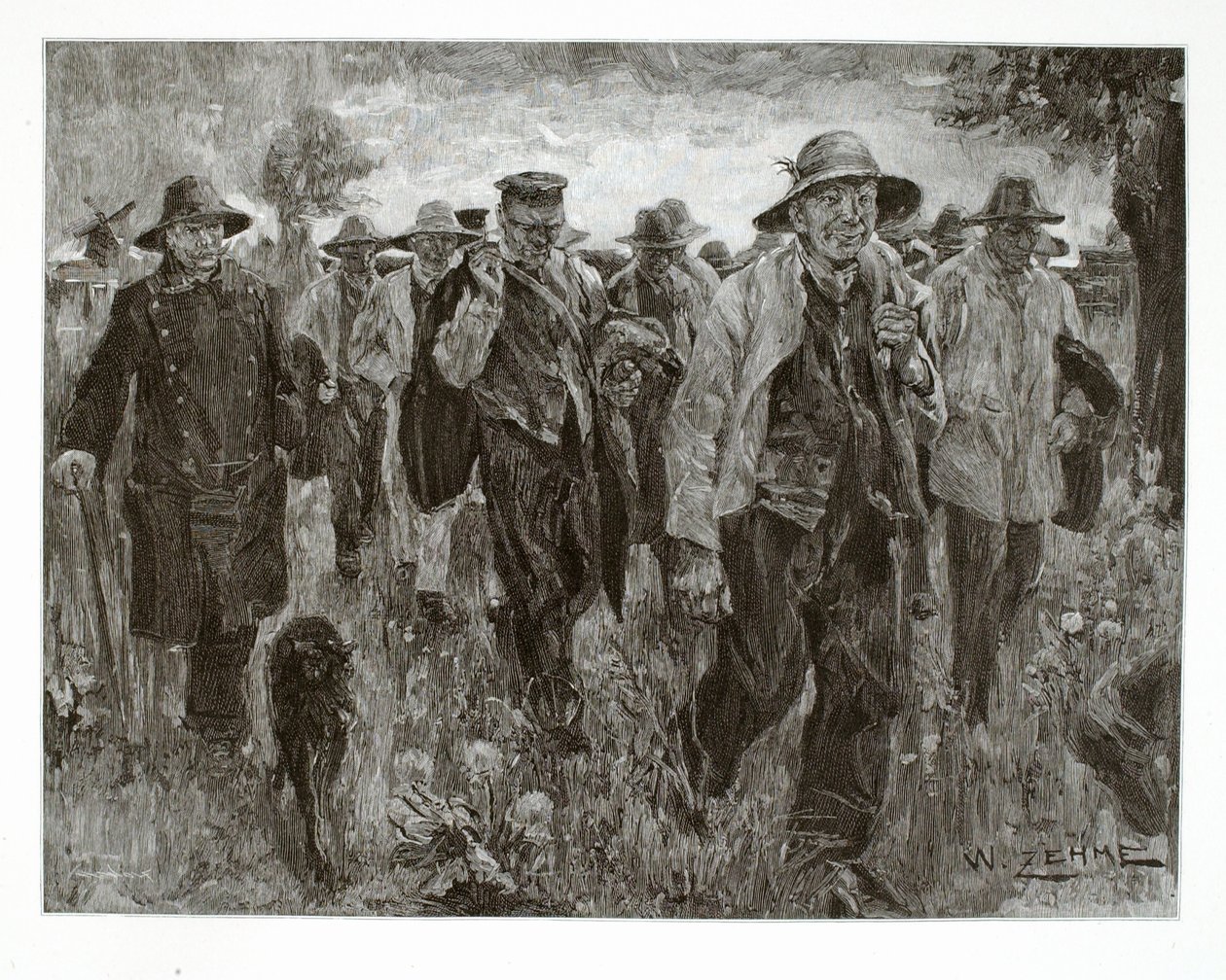 On the Road by Henry Wolf