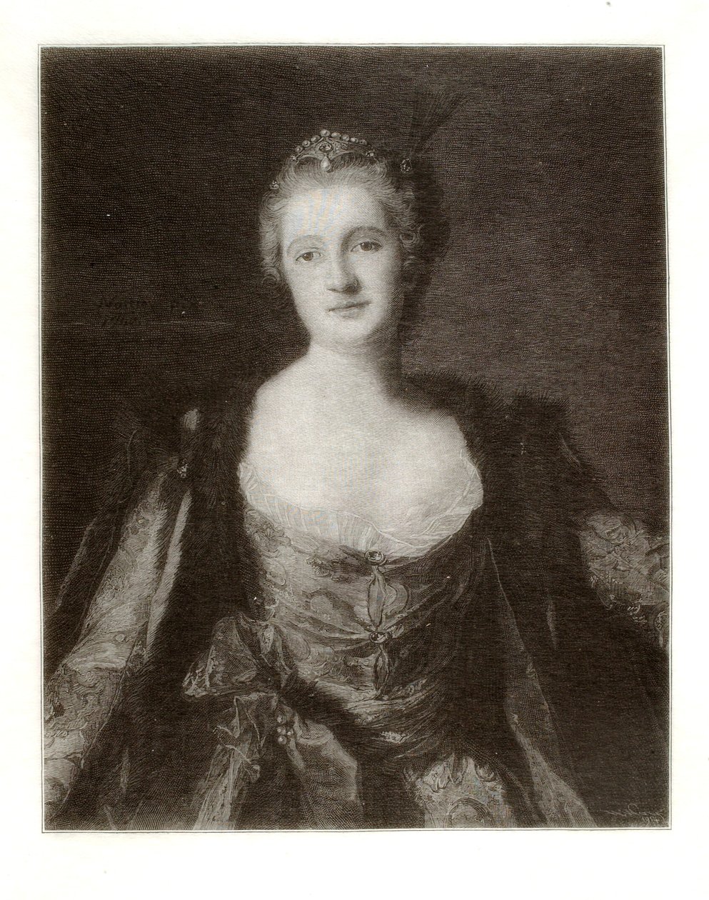 Portrait of a Lady by Henry Wolf