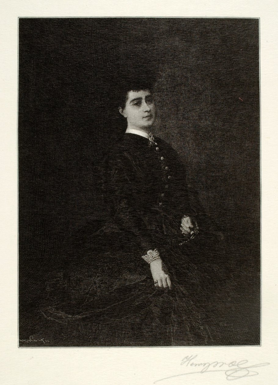 Portrait of a Spanish Lady by Henry Wolf