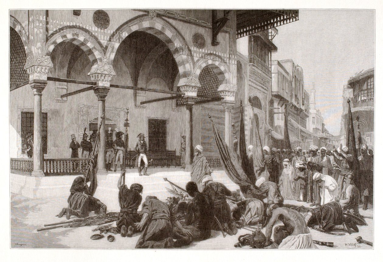 Submission of the Mamelukes to Napoleon by Henry Wolf