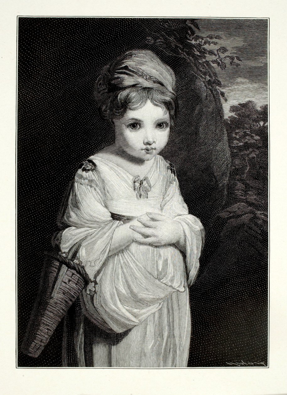 The Strawberry Girl by Henry Wolf