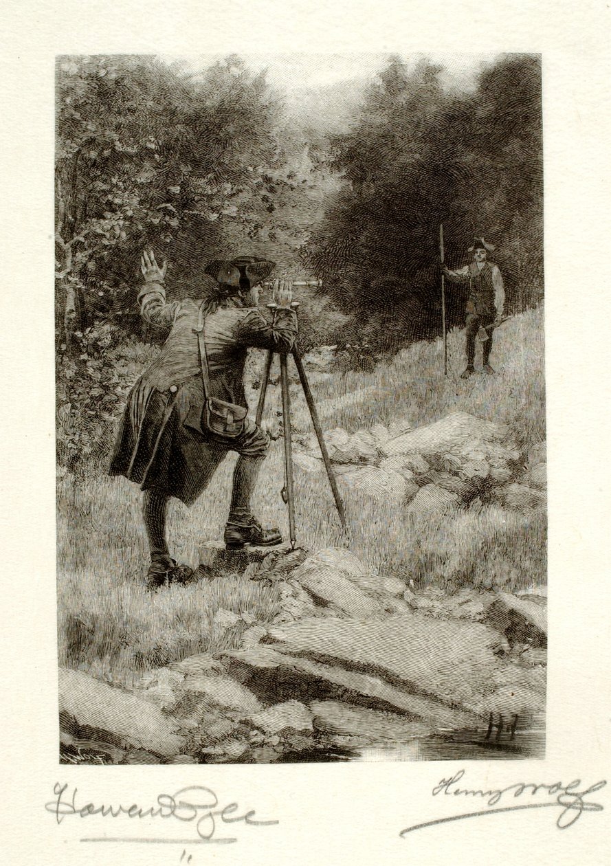 Washington the Young Surveyor by Henry Wolf