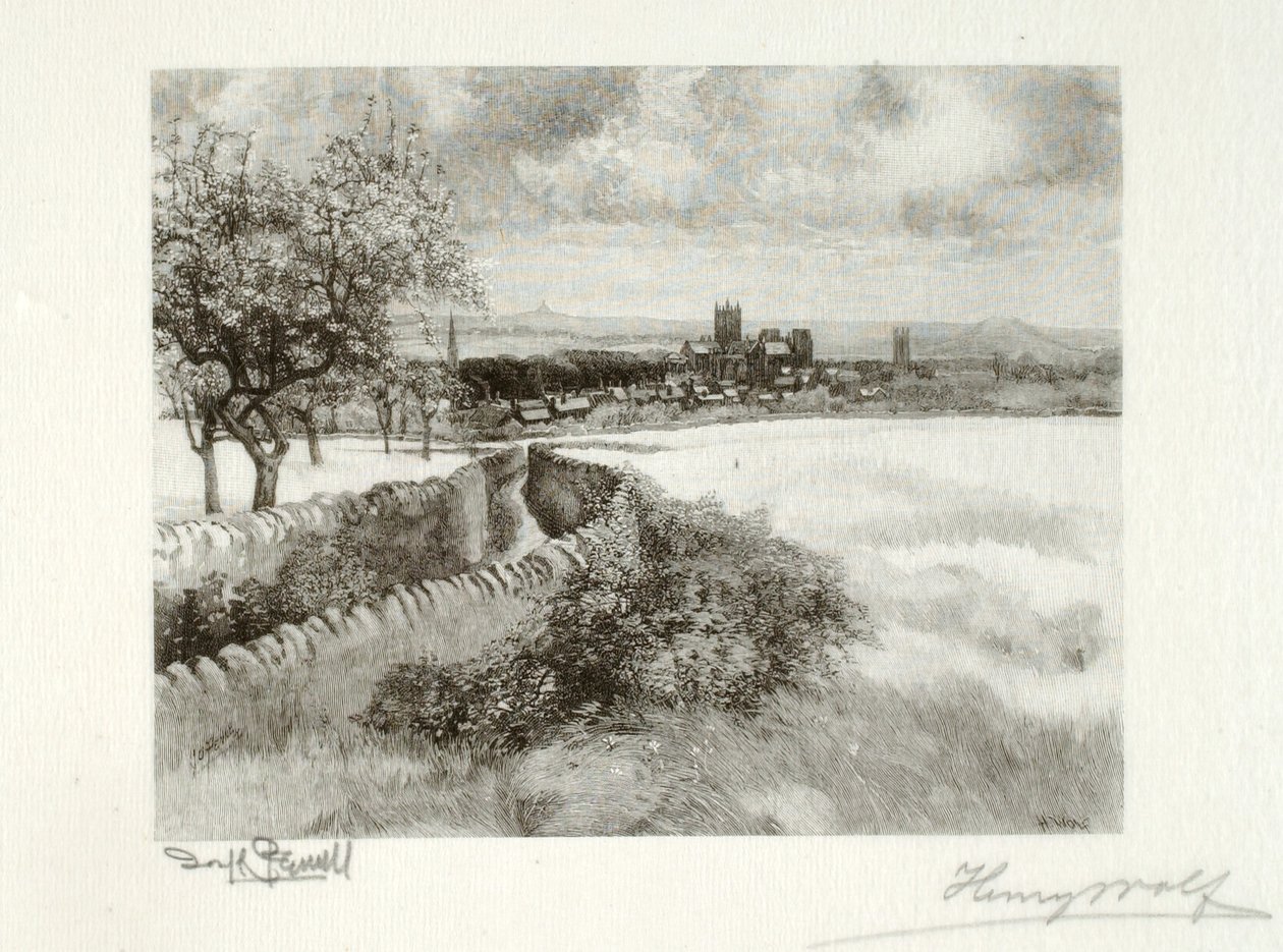 Wells, from the Northeast by Henry Wolf