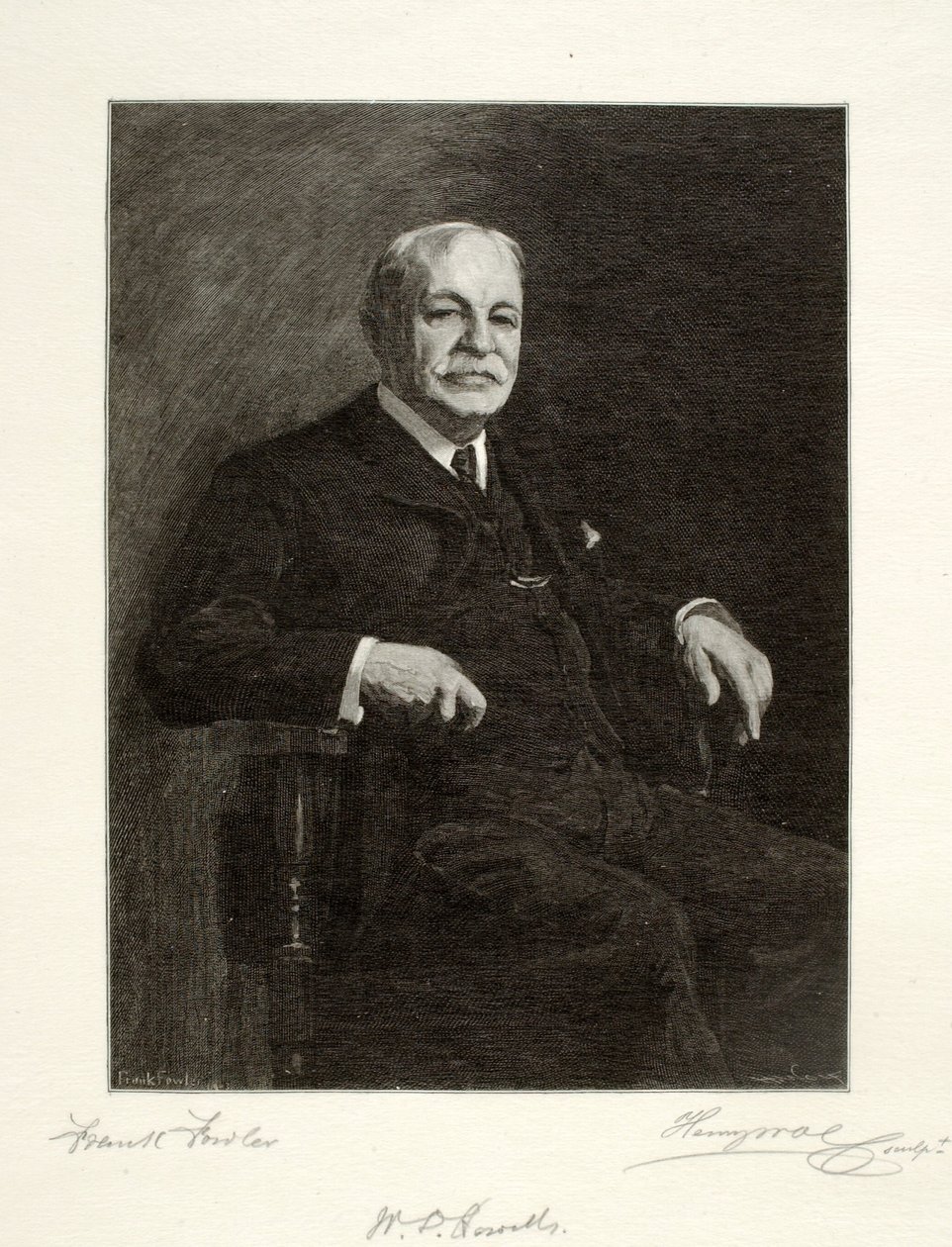 William Dean Howells by Henry Wolf