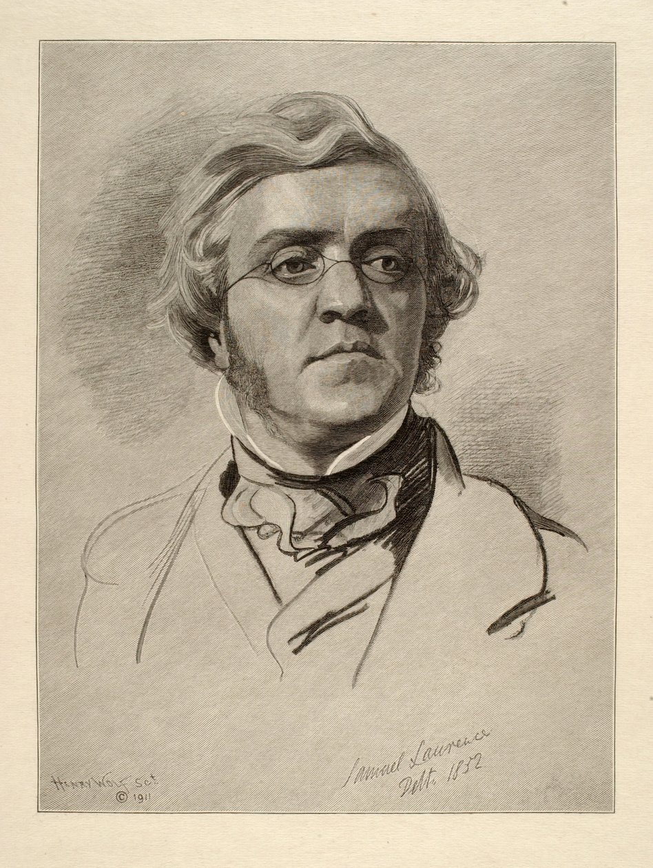 William Makepeace Thackeray by Henry Wolf