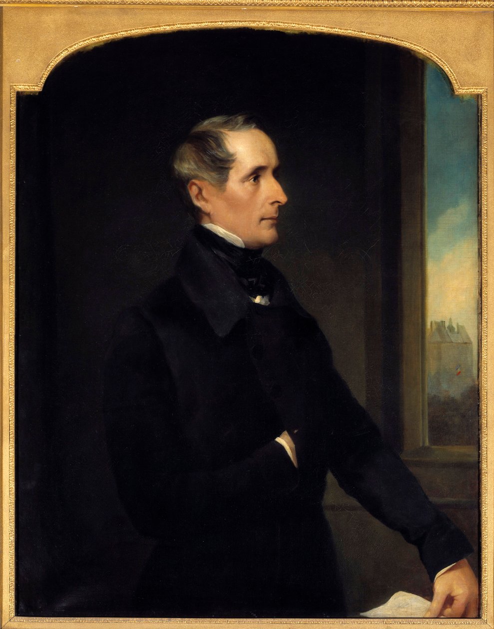 Portrait of Alphonse de Lamartine (1848) by Henry Wyndham Phillips